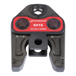 Mâchoire de presse Vario-Press SV 32 - 34 kN l. nominale 22 mm acier spécial ROT