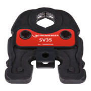 Mâchoire de presse Vario-Press SV 32 - 34 kN l. nominale 28 mm acier spécial ROT SV