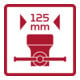 Mâchoires d'étau Gedore rouge-B.125mm rigide 19kg