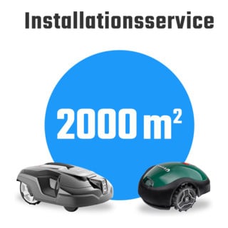 Mähroboter-Installationsservice Paket M bis 2000m²
