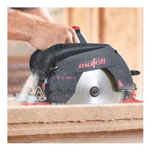 Mafell Accu-handcirkelzaag K 65 18M bl in T-MAX