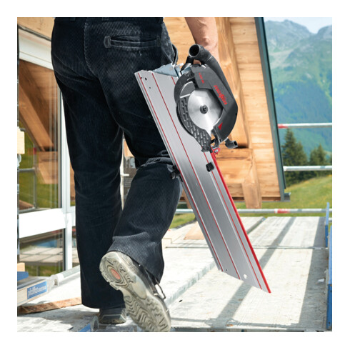 Mafell Akku-Kappschienen-Säge KSS 60 18M bl im Transportkoffer