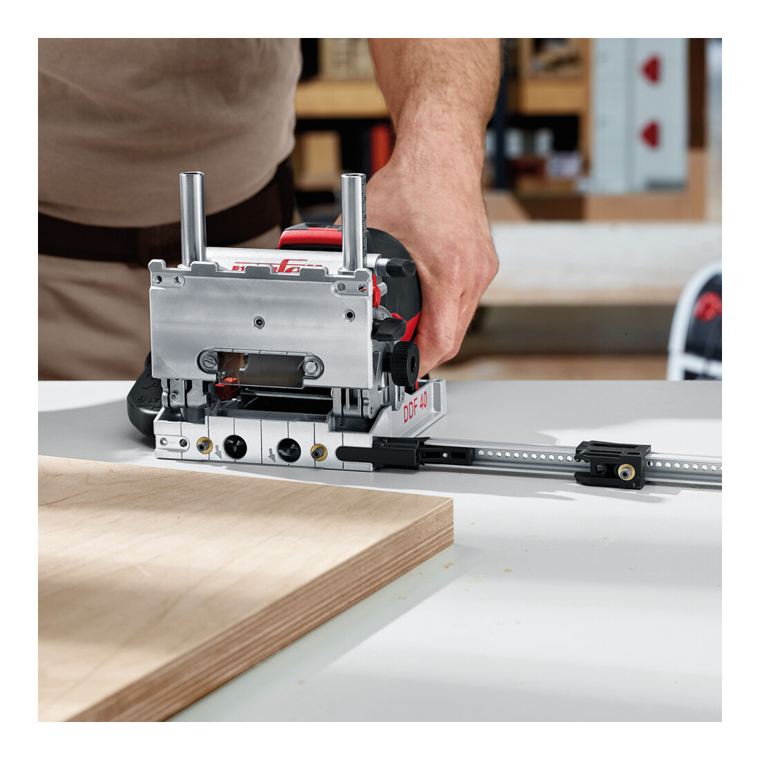 Mafell DuoDübler DDF 40 MidiMAX nel T-MAX