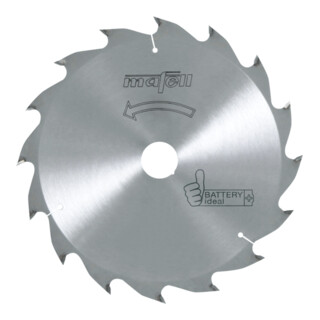 Mafell Lama per sega HM 185 x 1,2/1,8 x 20 mm, Z 16, WZ 092494