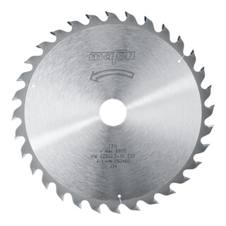 Mafell Lama per sega HM 225 x 1,8/2,5 x 30 mm, Z 32, WZ 092460