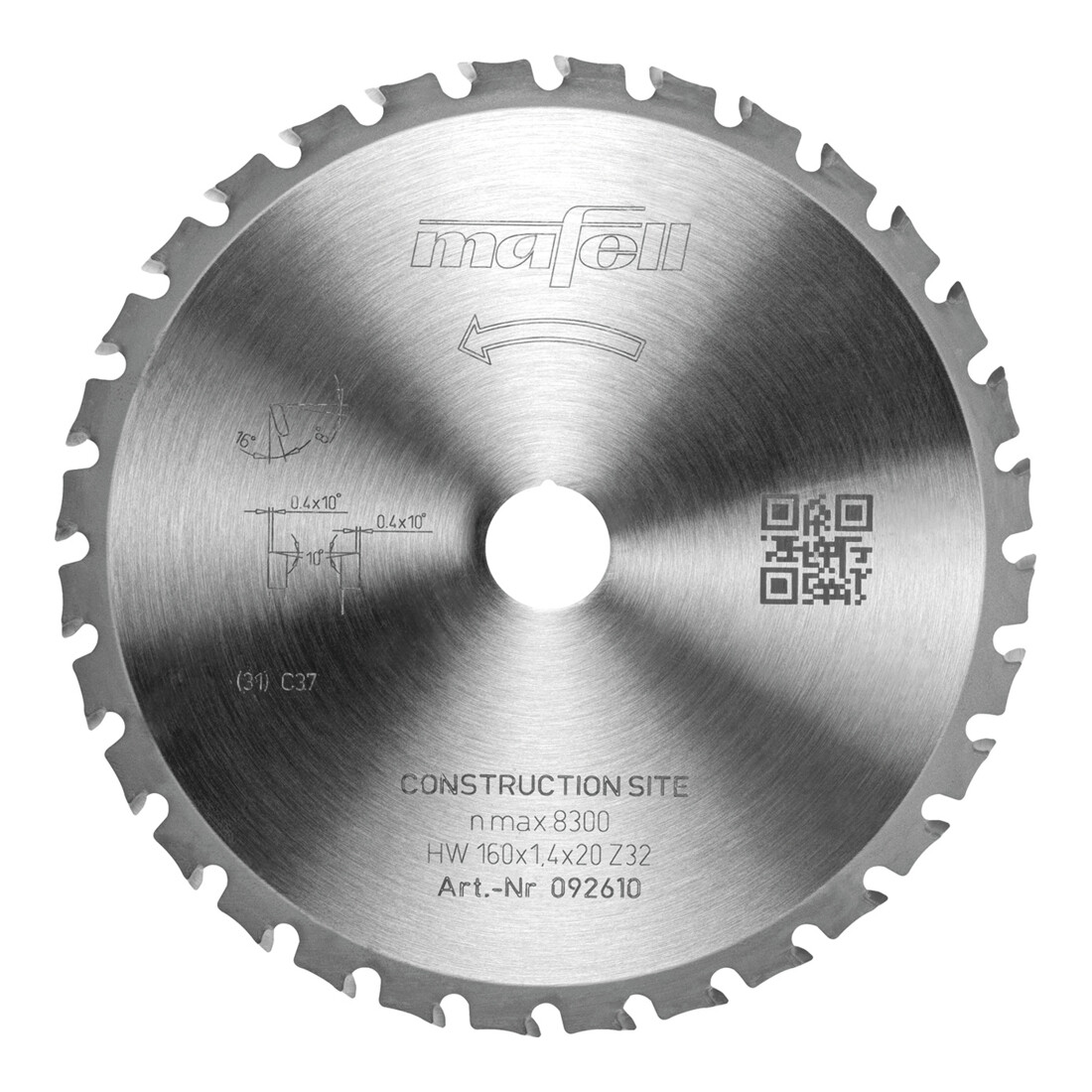 Mafell Lama per sega KSB-CS160, Construction Site