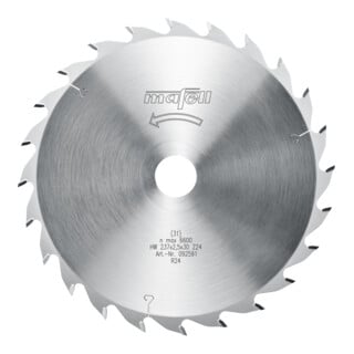 Mafell Lame de scie HM 237 × 1,8/2,5 × 30 mm, Z 24, WZ