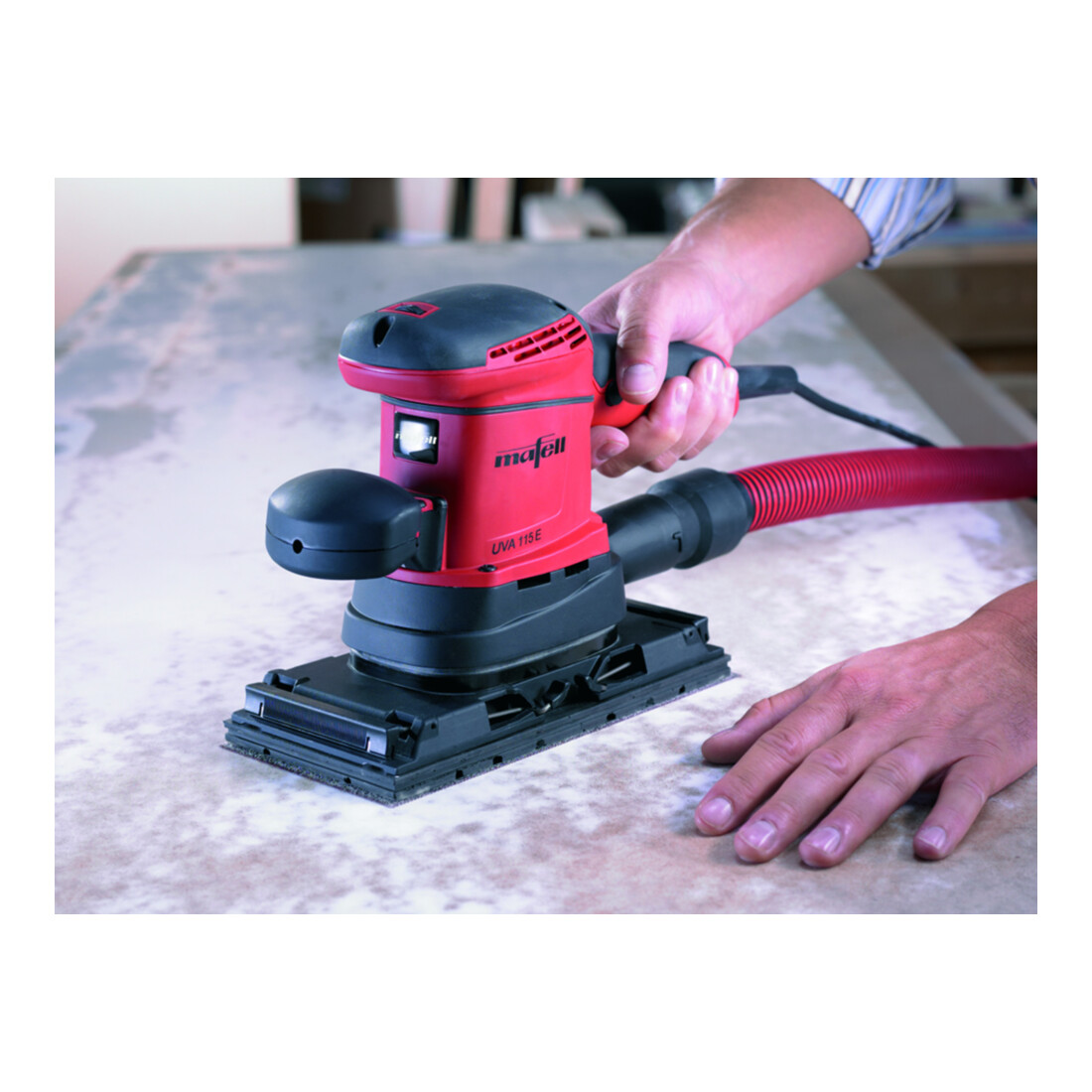 Mafell Levigatrice orbitale UVA 115 E nel T-MAX