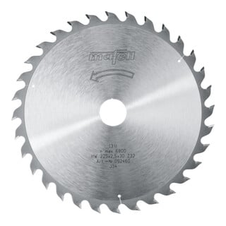 Mafell Sägeblatt HM 225 x 1,8/2,5 x 30 mm, Z 32, WZ 092460