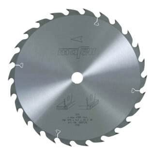 Mafell Sägeblatt-HM 370x2,2/4,2x30mm, Z26, WZ