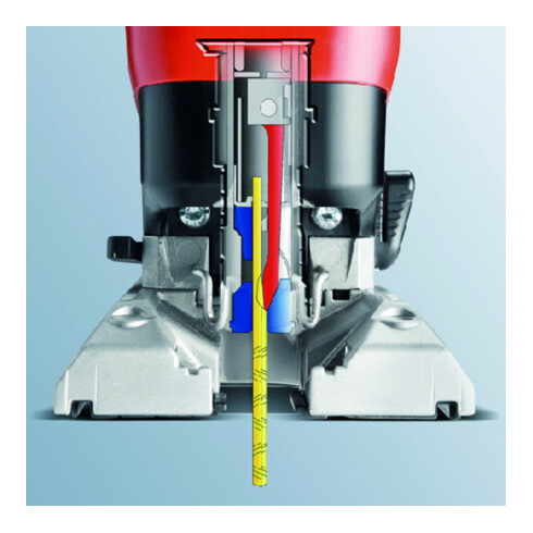 Mafell Scie sauteuse de précision P1 cc MaxiMAX dans T-MAX