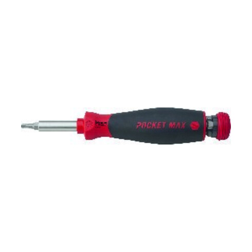 Magazinbithalter Bitmagazin PocketMax® mechanik 8-tlg.Schlitz/PH/PZD/TX WIHA