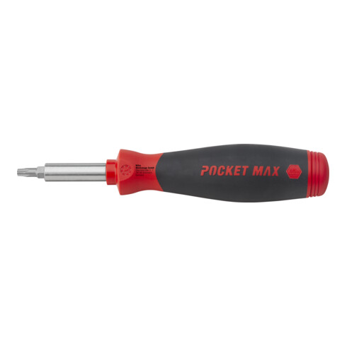 Magazinbithalter Bitmagazin PocketMax® mechanik 8-tlg.Schlitz/PH/PZD/TX WIHA