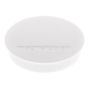 Magnet Basic blanc Diamètre 30×H 8 mm Force d’adhérence 0,7 kg