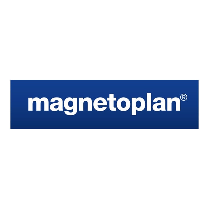 Magnet Basic blanc Diamètre 30×H 8 mm Force d’adhérence 0,7 kg