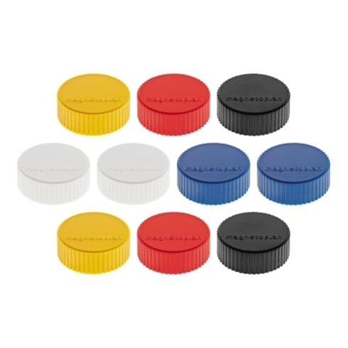 Magnet D34mm VE10 Haftkraft 2000 g weiß