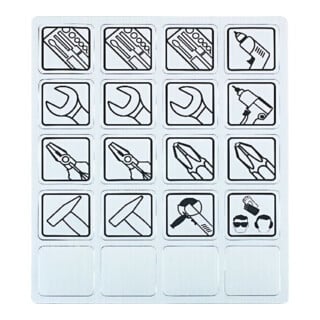 Magnet-Etiketten-Satz 20tlg.