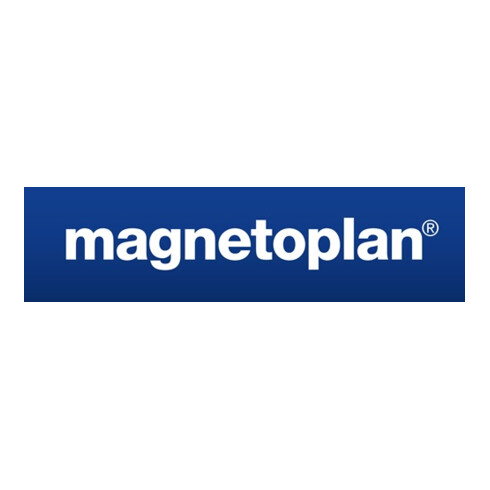 Magnetoplan magnetofix-Magnetrahmen, 5 Stück, grau, A5