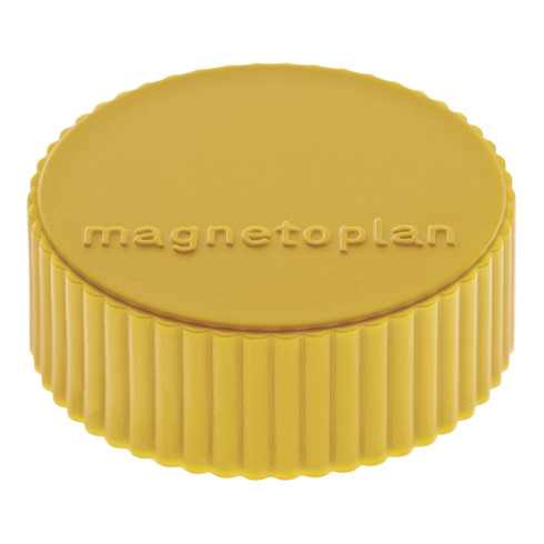 Magnet Super gelb D.34xH.13mm Haftkraft 2kg