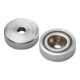 Magnete permanente cilindrico piatto con foro, neodimio, ⌀ 40mm-1