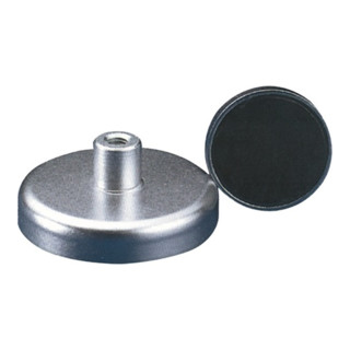 Magnetflachgreifer D.20xH.6mm m. Gewindebuchse Haftkraft 30N