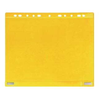 Magnetische Sichttasche B265xH315mm gelb f.Format DIN A4 TARIFOLD
