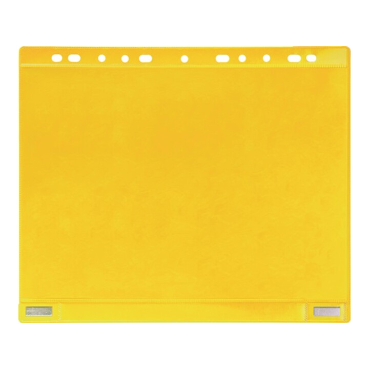 Magnetische Sichttasche B265xH315mm gelb f.Format DIN A4 TARIFOLD