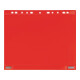 Magnetische Sichttasche B265xH315mm rot f.Format DIN A4 TARIFOLD-1