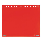 Magnetische Sichttasche B265xH315mm rot f.Format DIN A4 TARIFOLD