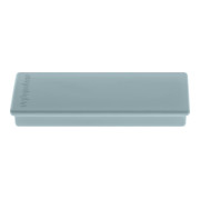 aimant bloc l.55xP22xS8mm bleu foncé MAGNETOPLAN