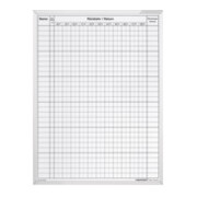 Magnetoplan An- und Abwesenheitsplaner, Deutsch, 450 x 600 mm