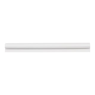 Klemmschiene, Kunststoff weiß, 600 mm lang