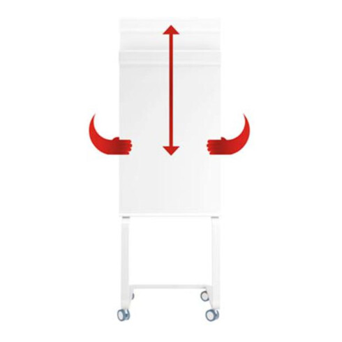 Magnetoplan Design-Flipchart evolution plus, mobil