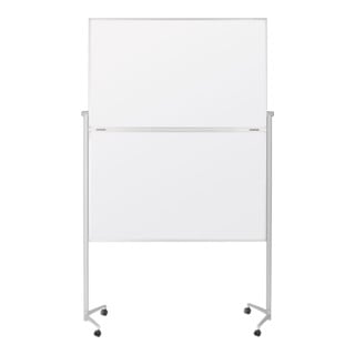 Magnetoplan Design-Moderatorentafel "evolution plus" klappbar, Filz blau, 1200 x 1500 mm