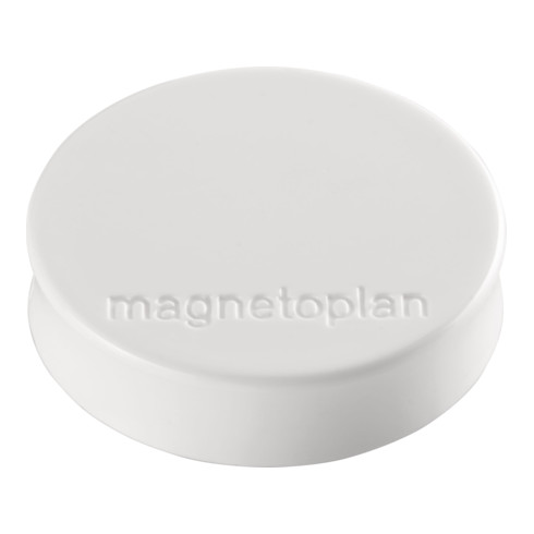 magnetoplan Magnet Ergo Medium 1664000 30mm weiß 10 St./Pack.