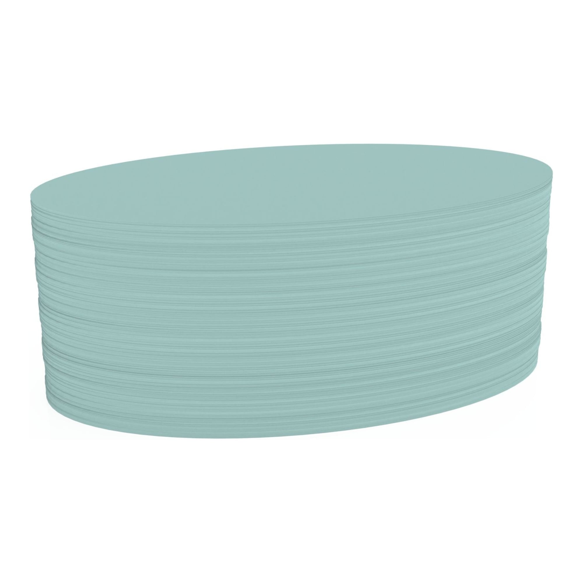 Magnetoplan Kommunikationskarte oval, 190 x 110 mm, 500 Stück, blau, oval 192 x 111 mm, 500 BL