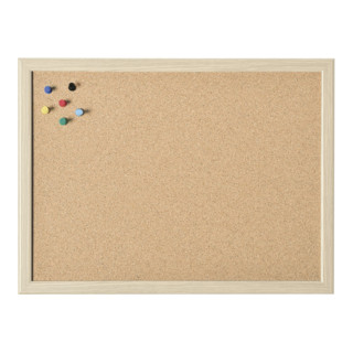 magnetoplan Korktafel 121923 80x60cm braun +Pinnadeln