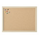 Magnetoplan Korktafel mit Holz-Rahmen, 800 x 600 mm-1