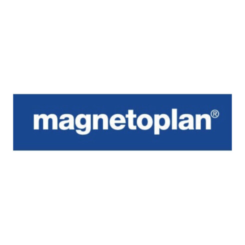 Magnetoplan Kreide farbig, abgerundet