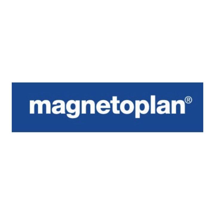 Magnetoplan Kreide farbig, abgerundet