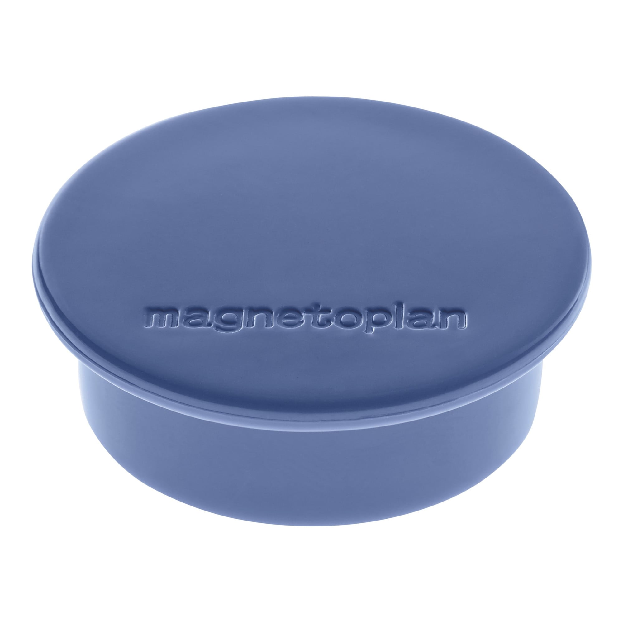 Magnetoplan Magnet Discofix Color, 10 Stück, Haftkraft ca. 2,2 kg, dunkelblau ; Soennecken