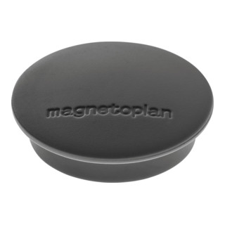 Magnetoplan Magnet Discofix Junior, 10 Stück, schwarz