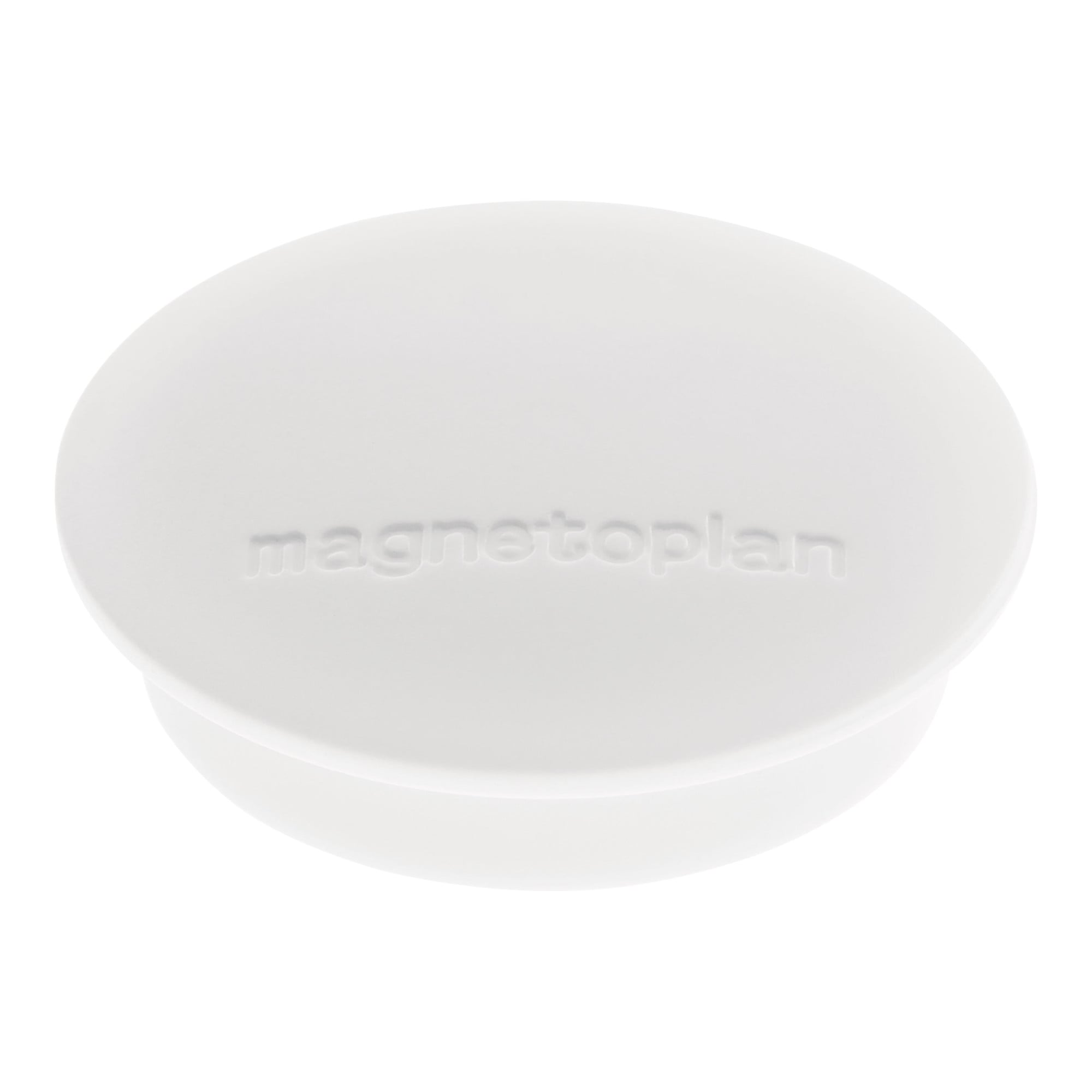Magnetoplan Magnet Discofix Junior, 10 Stück, weiß ; HOLTZ