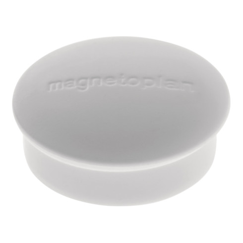 magnetoplan Magnet Discofix Mini 1664600 20mm weiß 10 St./Pack.