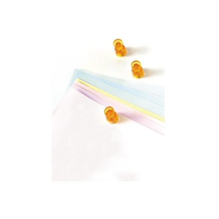 magnetoplan Magnet Memohalter 1666144 18mm gelb 4 St./Pack.