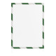 Magnetoplan magnetofix Magnetrahmen SAFETY, 5 Stück, A4, signalgelb-schwarz-1