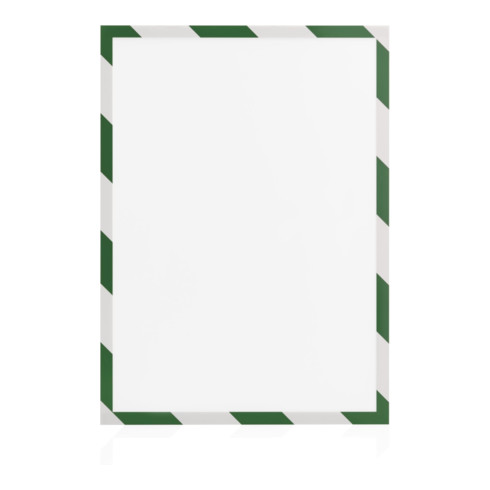 Magnetoplan magnetofix Magnetrahmen SAFETY, 5 Stück, A4, signalgelb-schwarz
