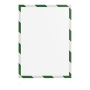 Magnetoplan magnetofix Magnetrahmen SAFETY, 5 Stück, A4, signalgelb-schwarz