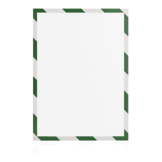 Magnetoplan magnetofix Magnetrahmen SAFETY, 5 Stück, A4, signalgelb-schwarz