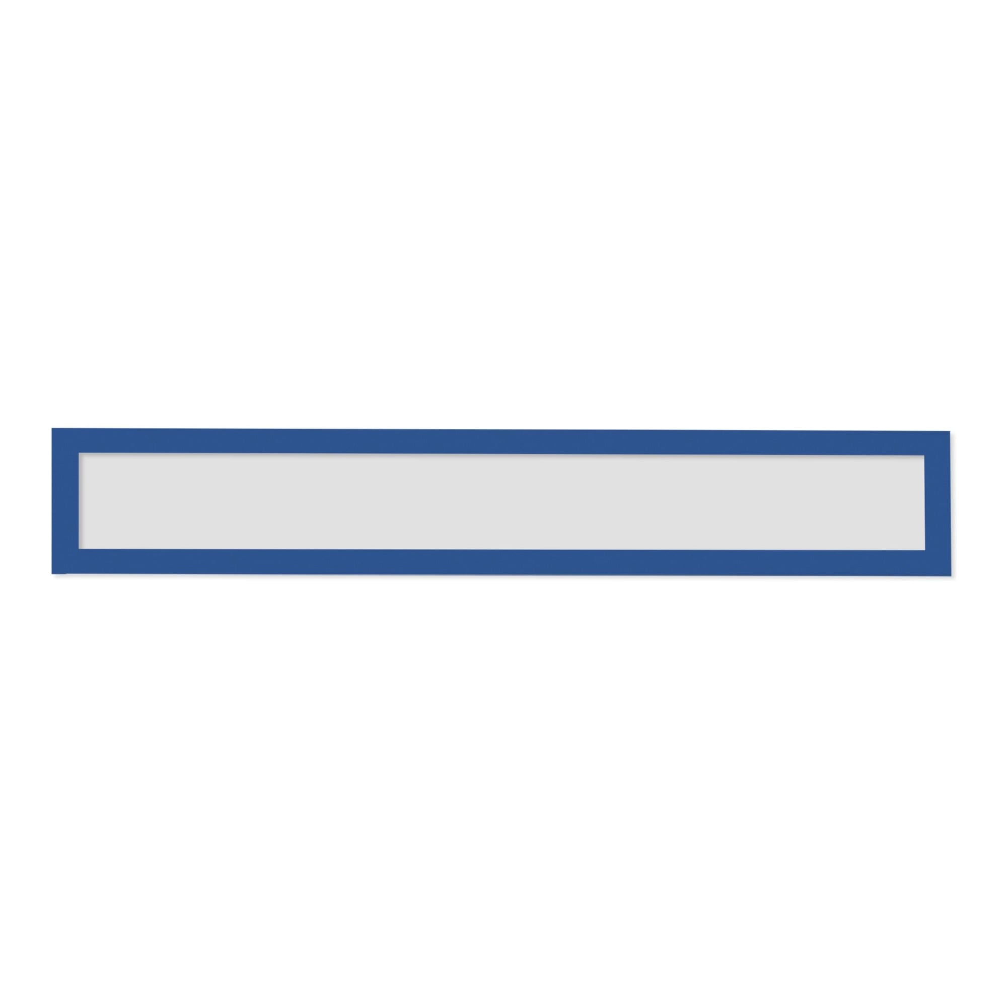 Magnetoplan magnetofix-Magnetrahmen Topsign, 5 Stück, blau, A5 quer/A4 hoch 232 x 52 mm